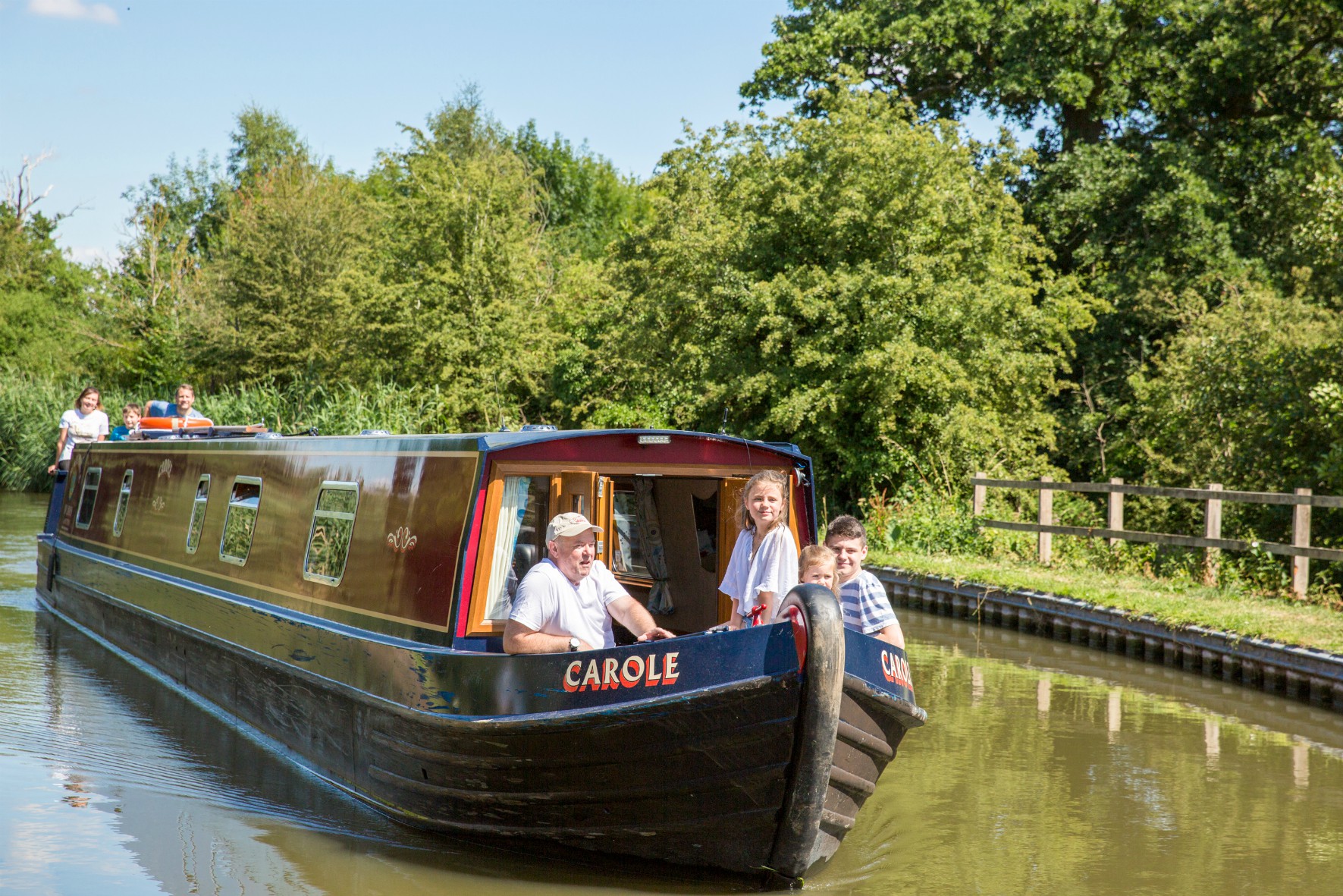 canal boat trips england
